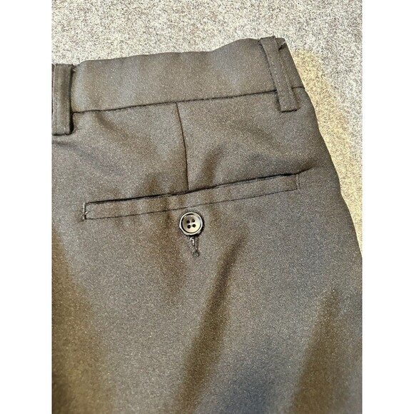 Victorio Cuture Mens Dress Pants Size 32x30 Large Black Formal Trouser Classic - Picture 4 of 10